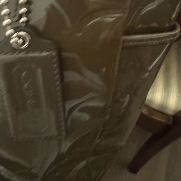 Coach Patent Leather Handbag - Picture 11 of 16